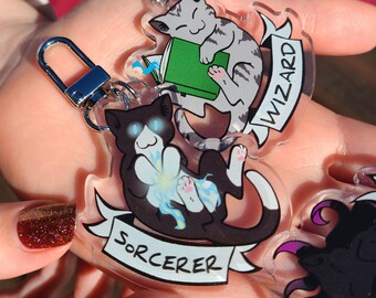 Sorcerer Cat acryl bedel