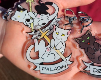 Acryl bedel Paladin Cat