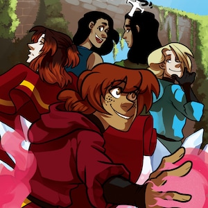 Magefront book 1 | graphic novel, comic book