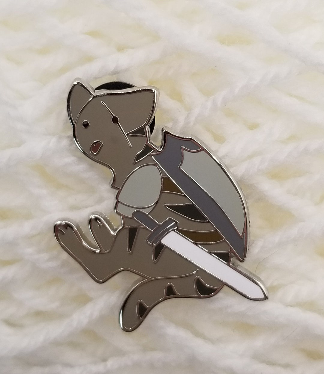 Boxing Cat Pin Fighter Cat Enamel Pin - Etsy