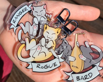 Acryl bedel Rogue Cat