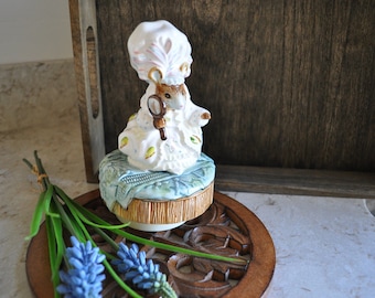Vintage 1978 Beatrix Potter Lady Mouse Music Box by Schmid - Etsy