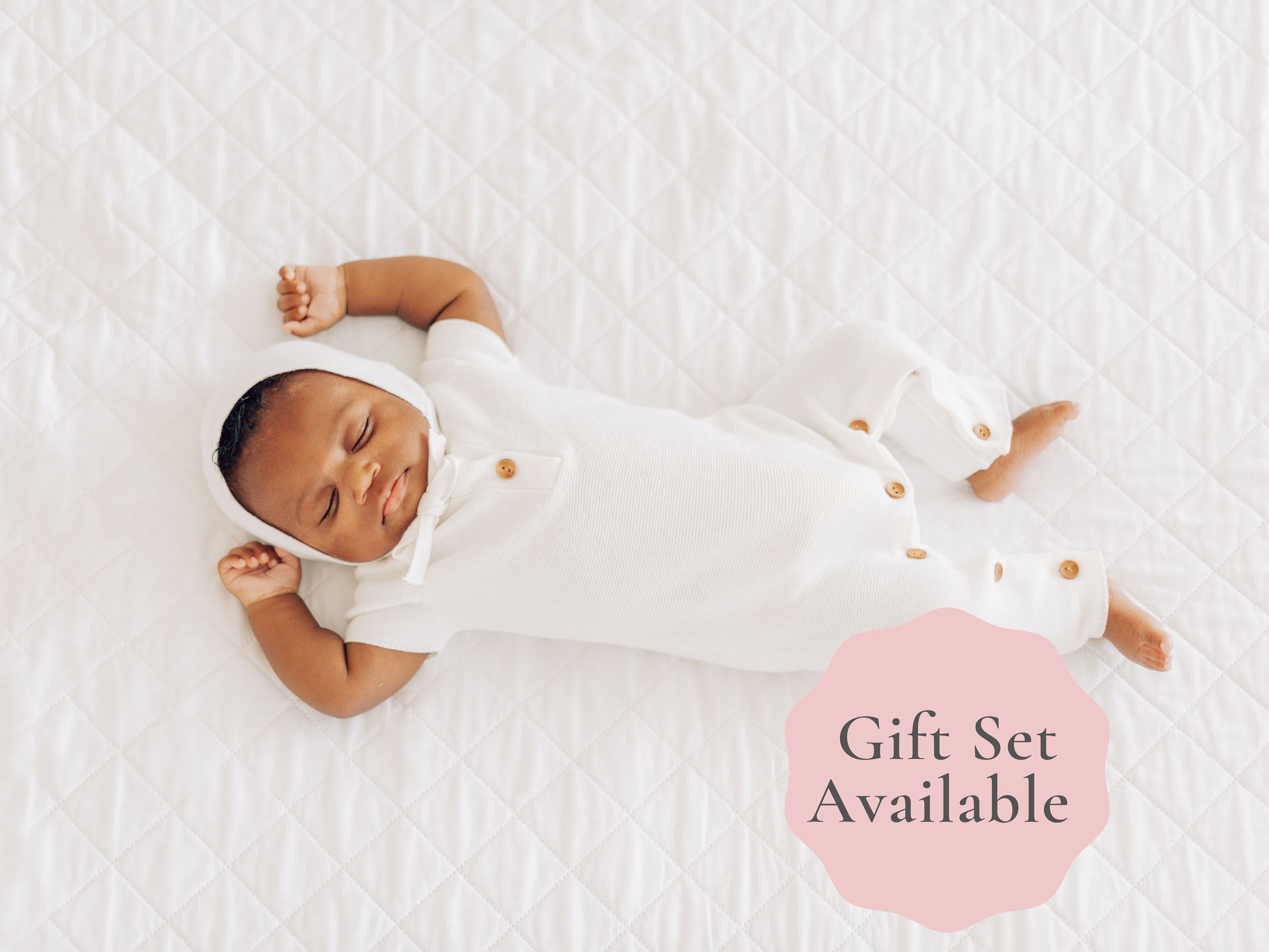 The Jackson White Blessing/Baptism/Christening Baby Boy Outfit Boys Baptism Outfit