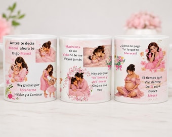 Super Mom Mug Wrap PNG | Mother's Day Sublimation Design (Digital Download)