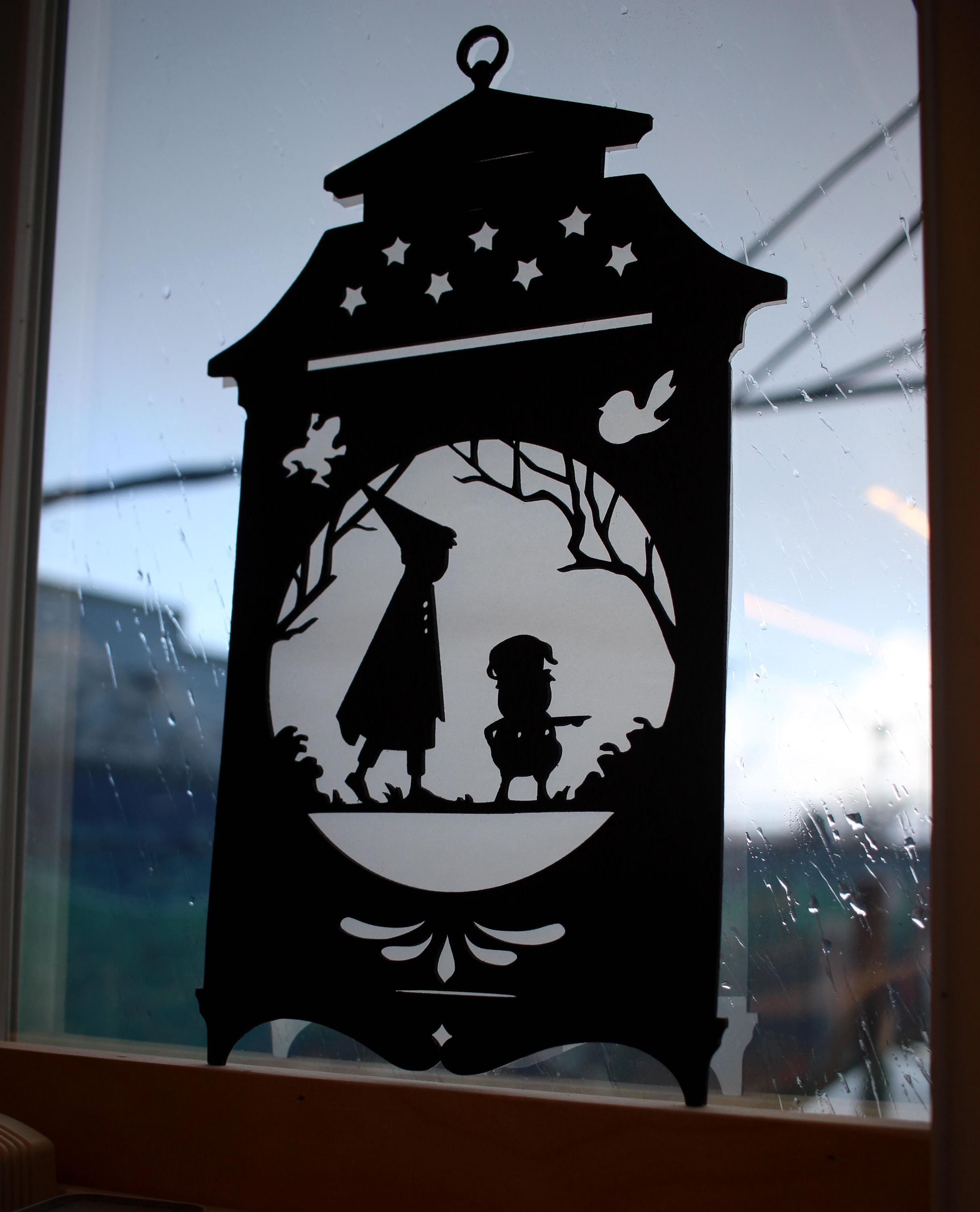 Over the Garden Wall Lamp Silhouette SVG - Etsy