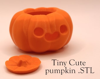 Tiny Cute pumpkin model STL