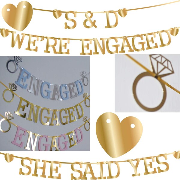 Engagement Party Decorations Etsy UK