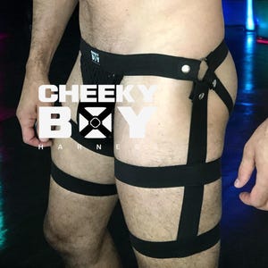 Custom Fit Harness Shorts: Clip-On Jockstrap, Gay Club Wear