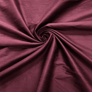 Tessuto Dupioni di seta grezza a 31 colori, tessuto di seta Dupioni telaio a mano, Dupioni di seta pura, tessuto per abiti per abiti da sposa tessuto tagliato su misura immagine 10