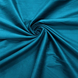 Tessuto Dupioni di seta grezza a 31 colori, tessuto di seta Dupioni telaio a mano, Dupioni di seta pura, tessuto per abiti per abiti da sposa tessuto tagliato su misura immagine 7