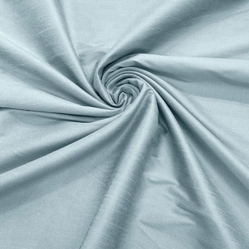 Tissu Dupioni en soie brute 49 couleurs, Tissu en soie Dupioni tissé à la main, Dupioni en pure soie, Tissu de robe pour robe de mariée Tissu par mètre image 2