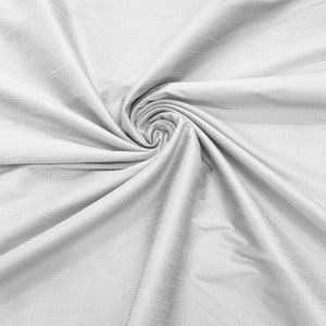 Tessuto Dupioni di seta grezza a 31 colori, tessuto di seta Dupioni telaio a mano, Dupioni di seta pura, tessuto per abiti per abiti da sposa tessuto tagliato su misura immagine 9