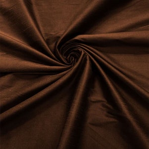 49 Colors Raw Silk Dupioni Fabric, Handloom Dupioni Silk Fabric, Pure Silk Curation Dupioni, Gown Fabric For Bridal Dress Fabric By The Yard zdjęcie 6
