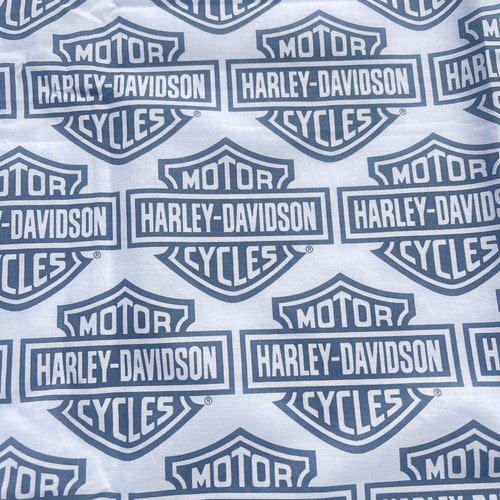Harley Davidson Fabric by the Yard Motorcycles Kids Cotton Etsy Australia
