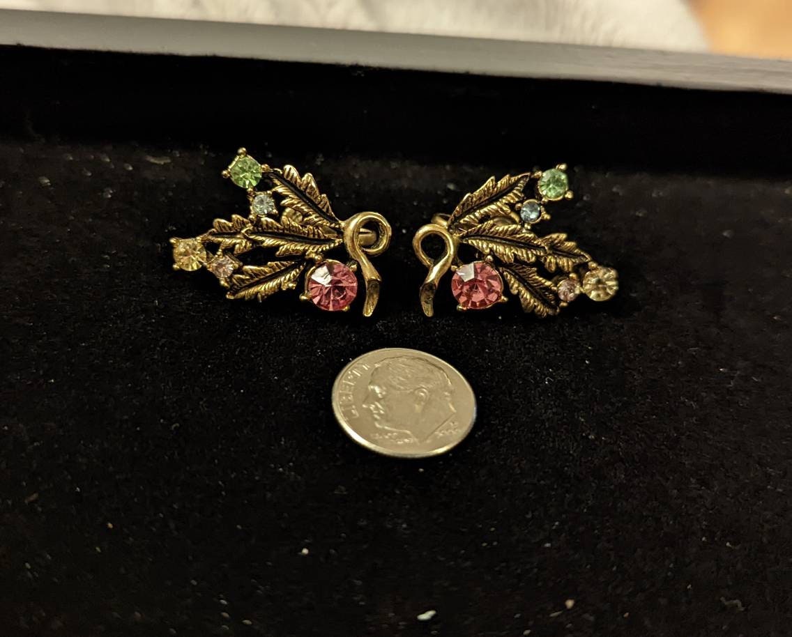 Vintage Karu Earrings Etsy