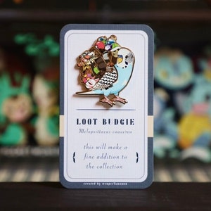 Loot Budgie Enamel Pin