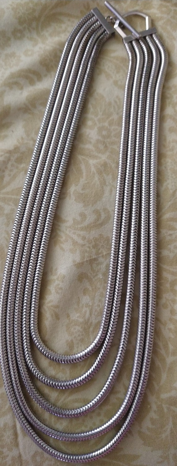 Vintage Snake Chain Gem