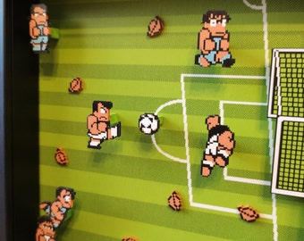 Kunio Kun Nekketsu Soccer 3D Model of the Legendary Game Diobox