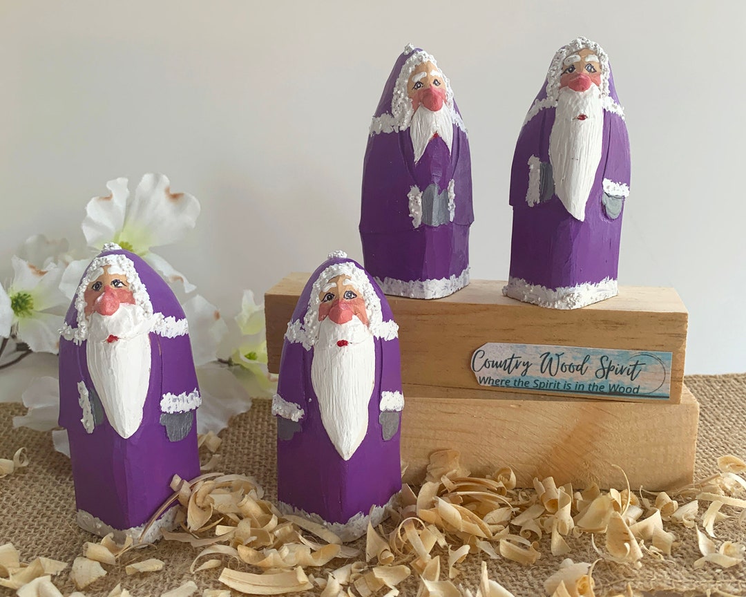 Unique Santa Carved Santa-like Figure is a Unique Gift for That Someone Special ...