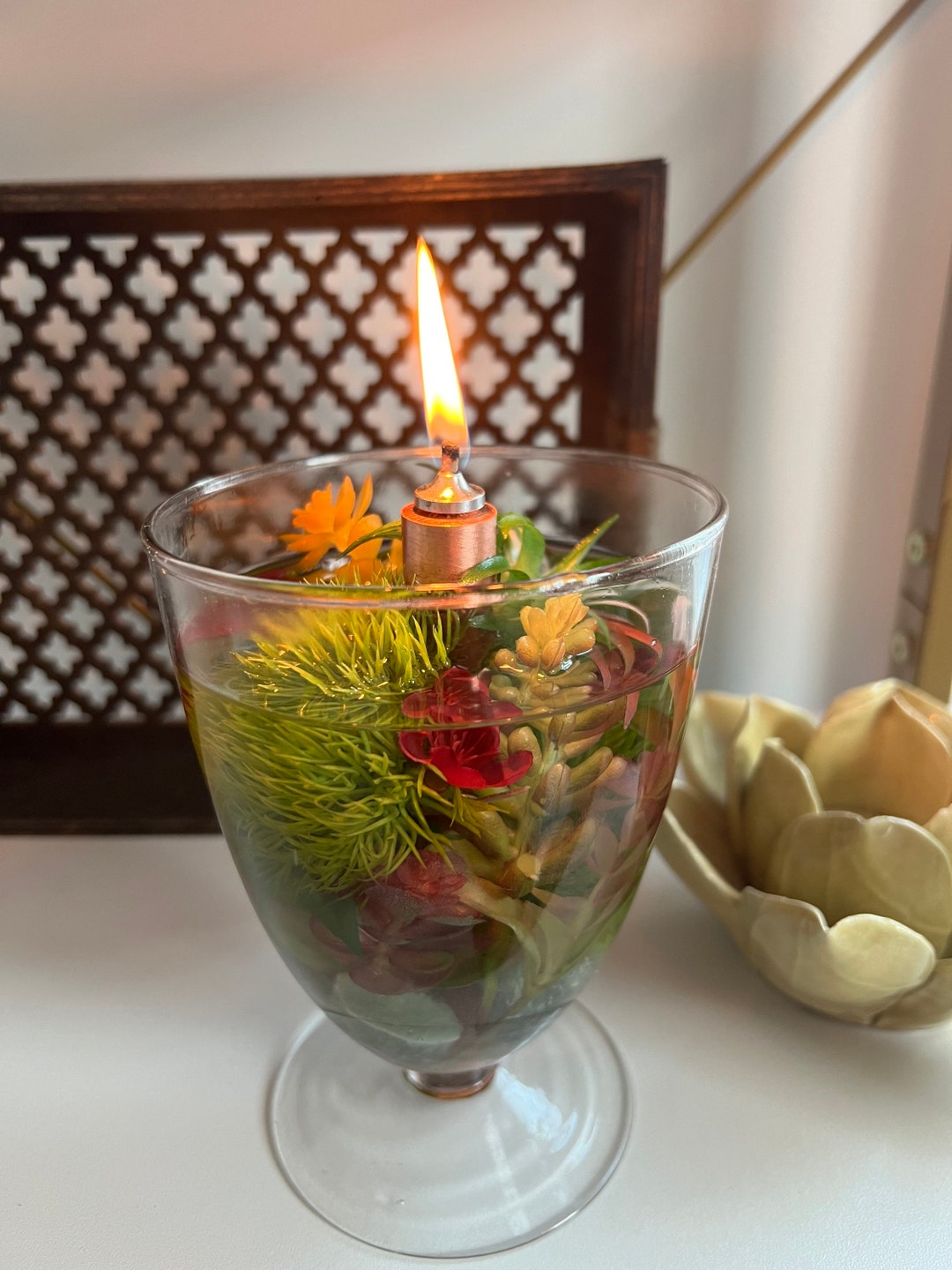 Paraffin Oil Candle Etsy