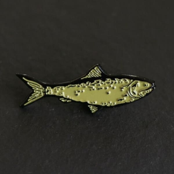 Trout Fish Enamel Pin