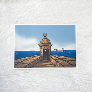 Garita | Puerto Rico | El viejo San Juan Print | Free shipping