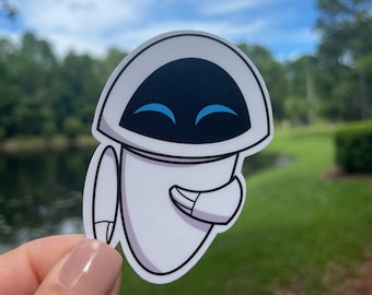 Pegatina inspirada en Eve / Wall-e / Envío gratuito