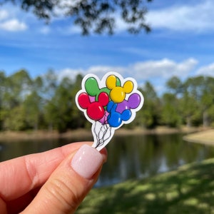 Mickey balloons sticker| Waterproof | Free shipping