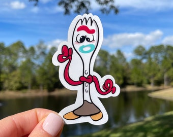 Forky inspired sticker | waterproof | free shipping