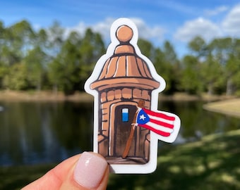 Garita | love Puerto Rico sticker | free shipping