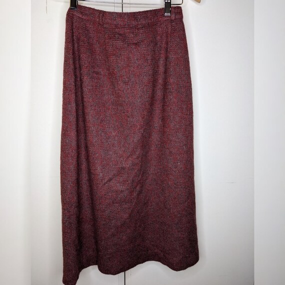 VTG Italian Mohair Wrap Skirt by Alan Austin - Vi… - image 2