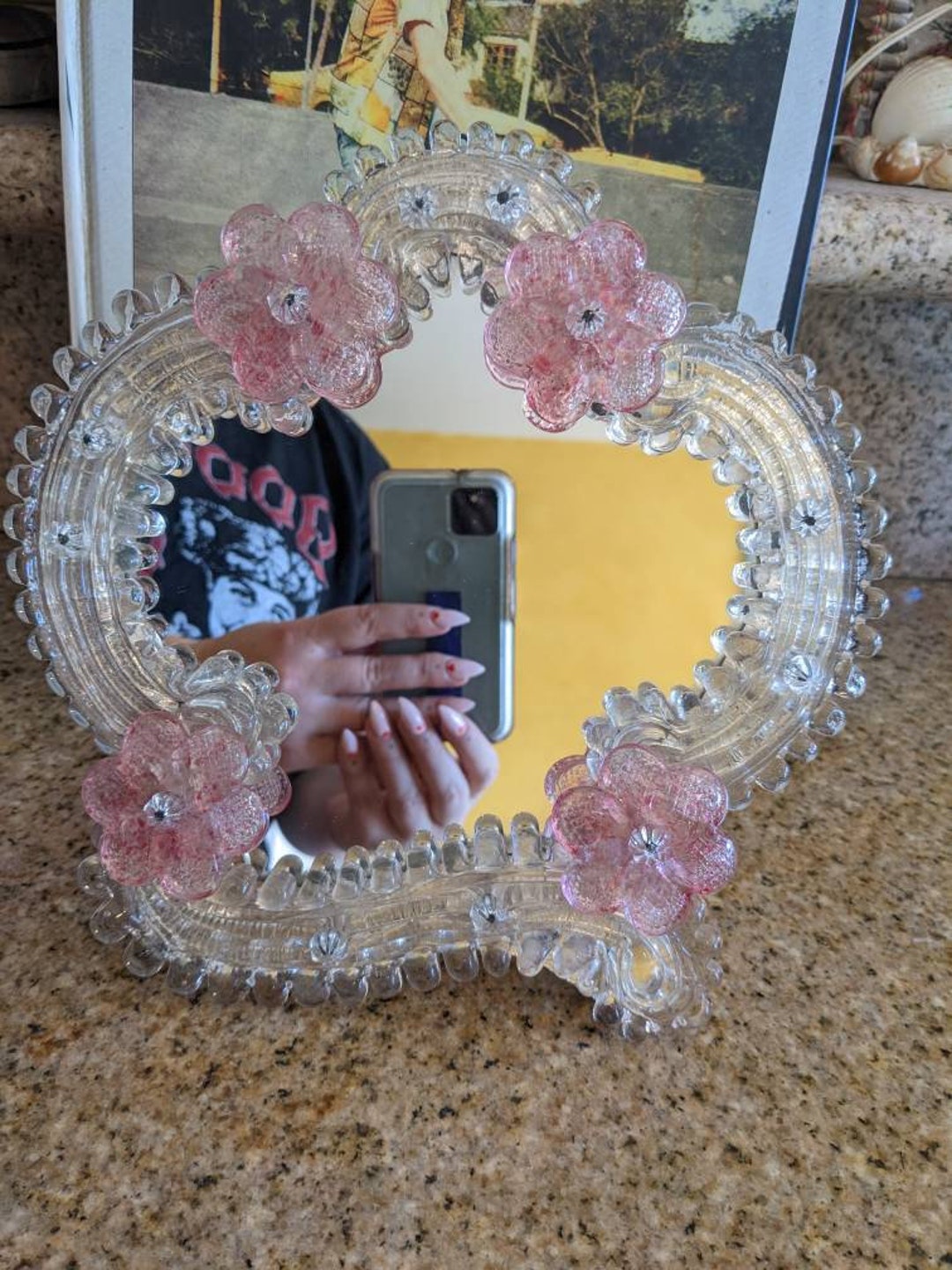 Flli Tosi MURANO スタンド鏡 Flli Tosi MURANO スタンド鏡