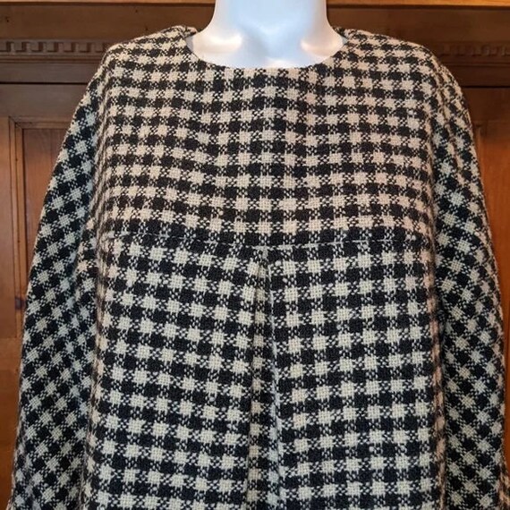 B.H. Wragge Vintage 1960's Tweed Dress - Black an… - image 3