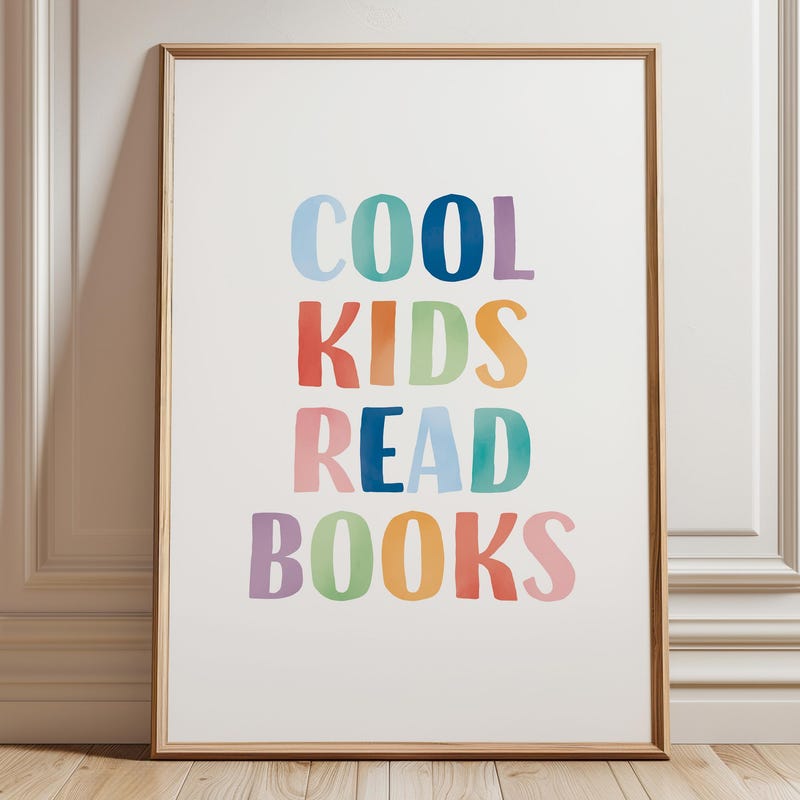 Lets Read Sign - Etsy