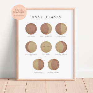 Boho Moon for playroom