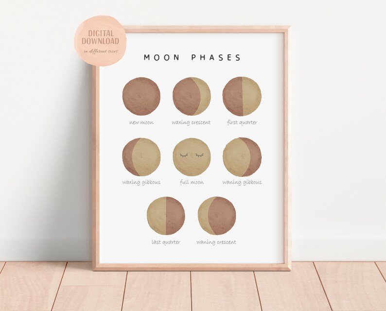 Boho Moon for playroom