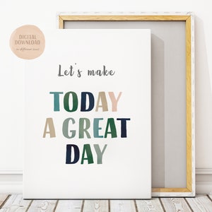 Educational Proster, Classroom Decor, Play Room Decor, Printable Wall Art, Motivational Quote Poster, DIGITAL DOWNLOAD