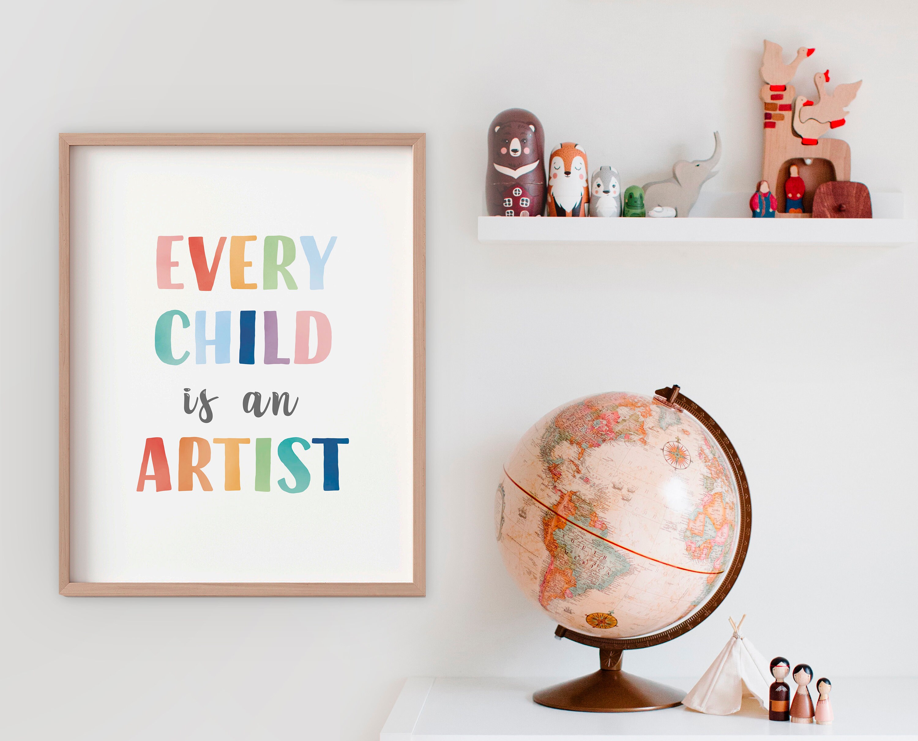 2 Art Classroom Posters, Educational Posters, Art Tools Poster, Art