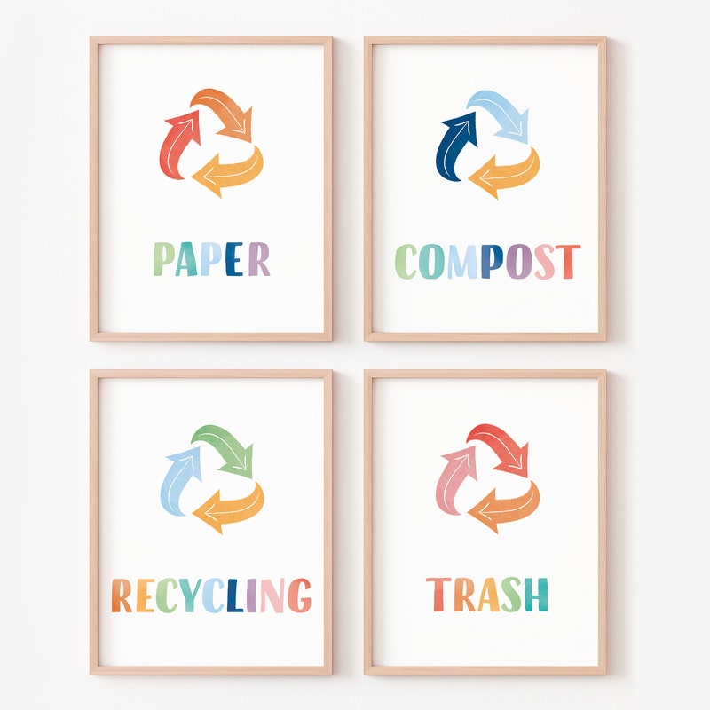 General Waste Signs - Etsy