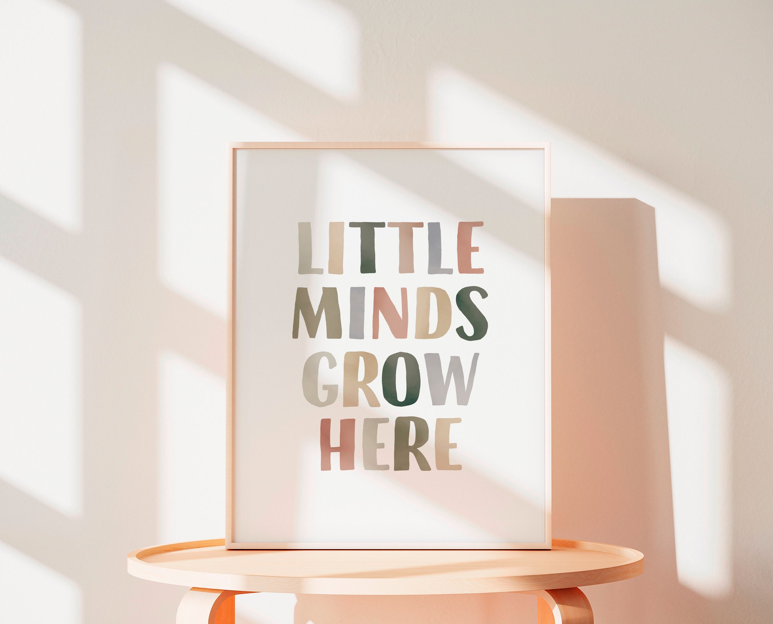Mental Health Therapy Office Decor | Counselor Wall Art, Psychology Logo Print Calming Decor For Therapists & Counselors From Homepro5, $5.38