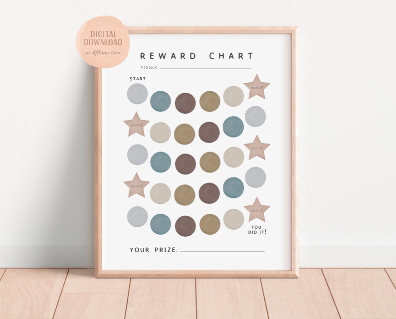Prize Chart.pdf Reward Chart, Toddler Reward Chart, Reward Chart Printable, Kids ...