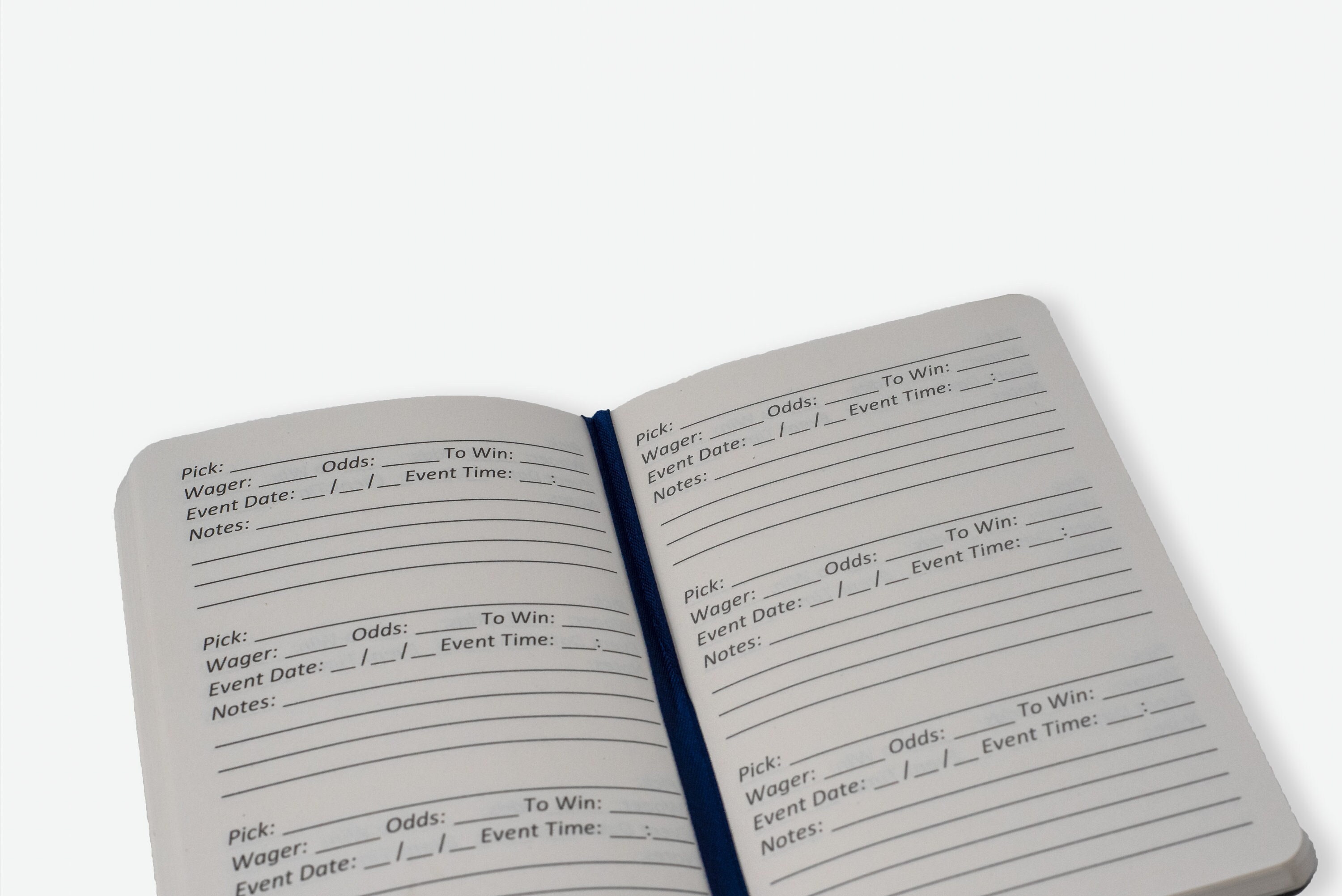 Sports Betting Pocket Notebook Preprinted Pages for Tracking Bets Etsy