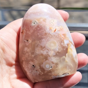 Pink Amethyst & Flower Agate Freeform