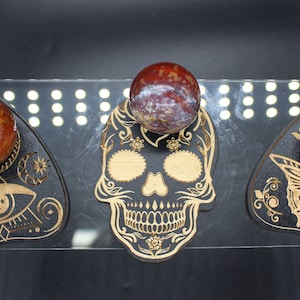 Mystical Wooden Sphere Holders
