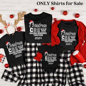 Matching Family Christmas Shirts, Family Christmas Shirts, Matching Xmas Tees, Christmas Shirt, Matching Christmas Tees Gift, Christmas Crew