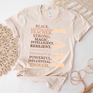 Black History Shirt, Black Teacher Shirt, Black History Month Shirt, Black History Tee, Black educator Shirt, Teacher Shirts, Kindergarten