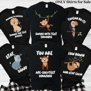 Keep Calm Rock The Test Sloth Teacher Exam Testing Tshirt Keep Calm Rock The Test Sloth Teacher Exam Testing Tshirt