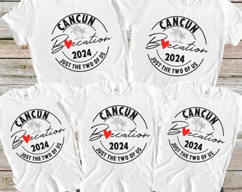 Couples Vacation T-shirts, Baecation Shirt, Custom Vacation Shirt, Funny Family Vacation 2024 Shirt, Honeymoon Shirt, Wedding Anniversary