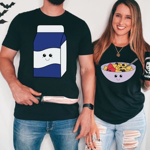 Funny Couples Halloween Shirts, Couple Halloween Shirt, Couples Sweater, Funny Halloween T-Shirt, Matching Halloween TShirt, Couples Costume