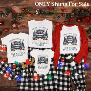 Matching Family Christmas Shirts, Family Christmas Shirts, Matching Xmas Tees, Christmas Shirt, Matching Christmas Tees Gift, Most Likely To